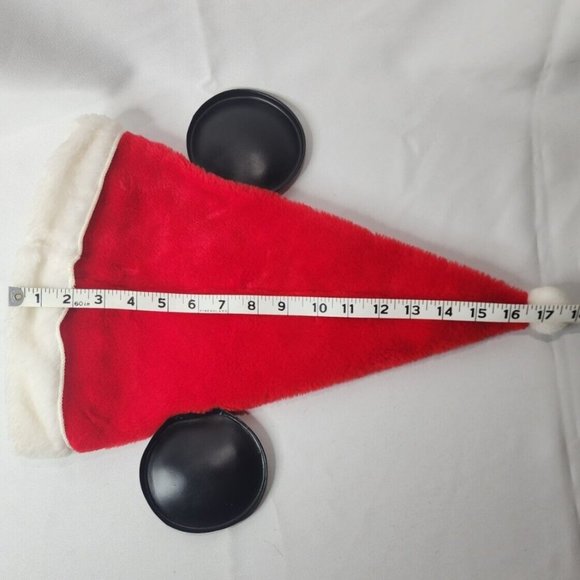 Vintage Disneyland Mickey Mouse Ears Santa Hat Goofy Hat Company Christmas - Picture 5 of 6
